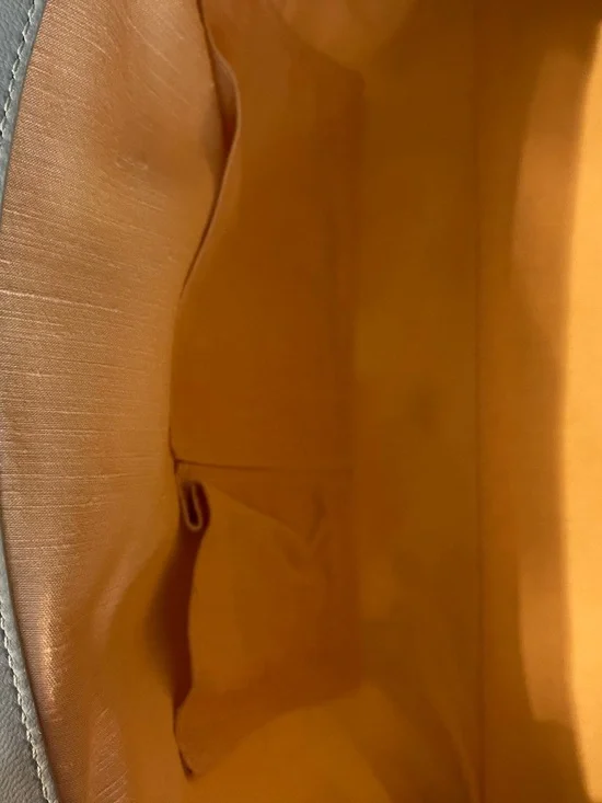 Authentic Christian Dior Floral Canvas Boston Bag Blue Leather Trim w/ Dust Bag - Picture 12 of 15